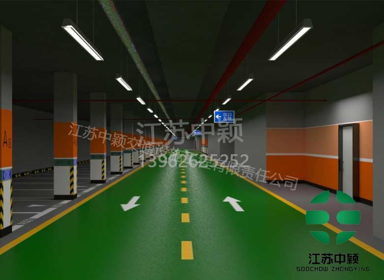 蘇州幸福里停車場設計劃線方案